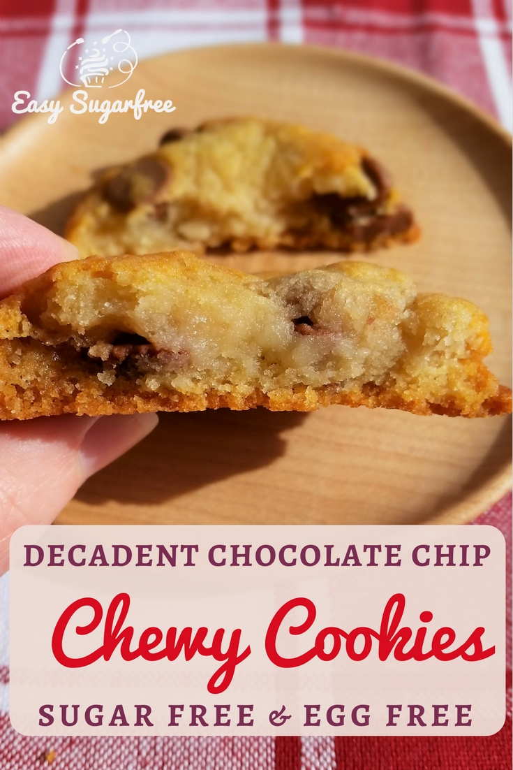 sugar free easy chocolate chip cookies