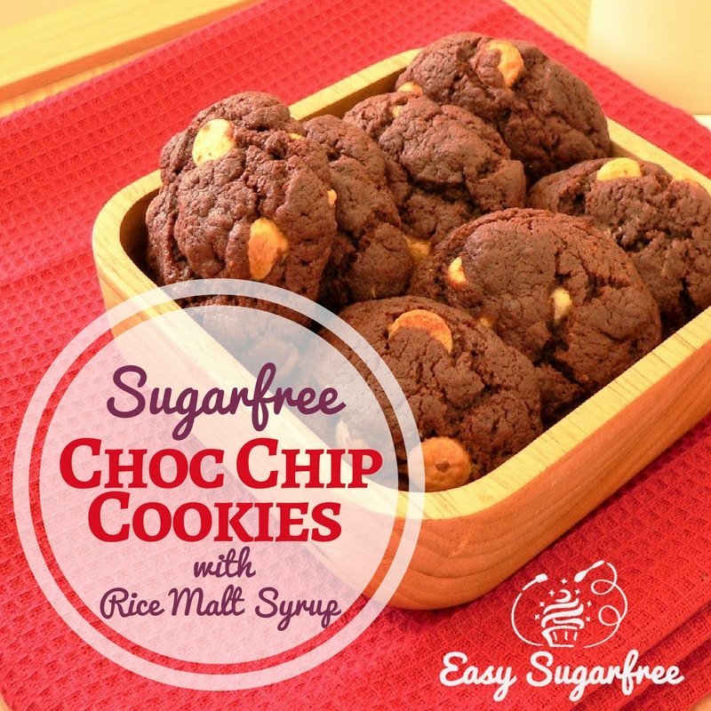 Double Choc Chip Cookies Sugar free